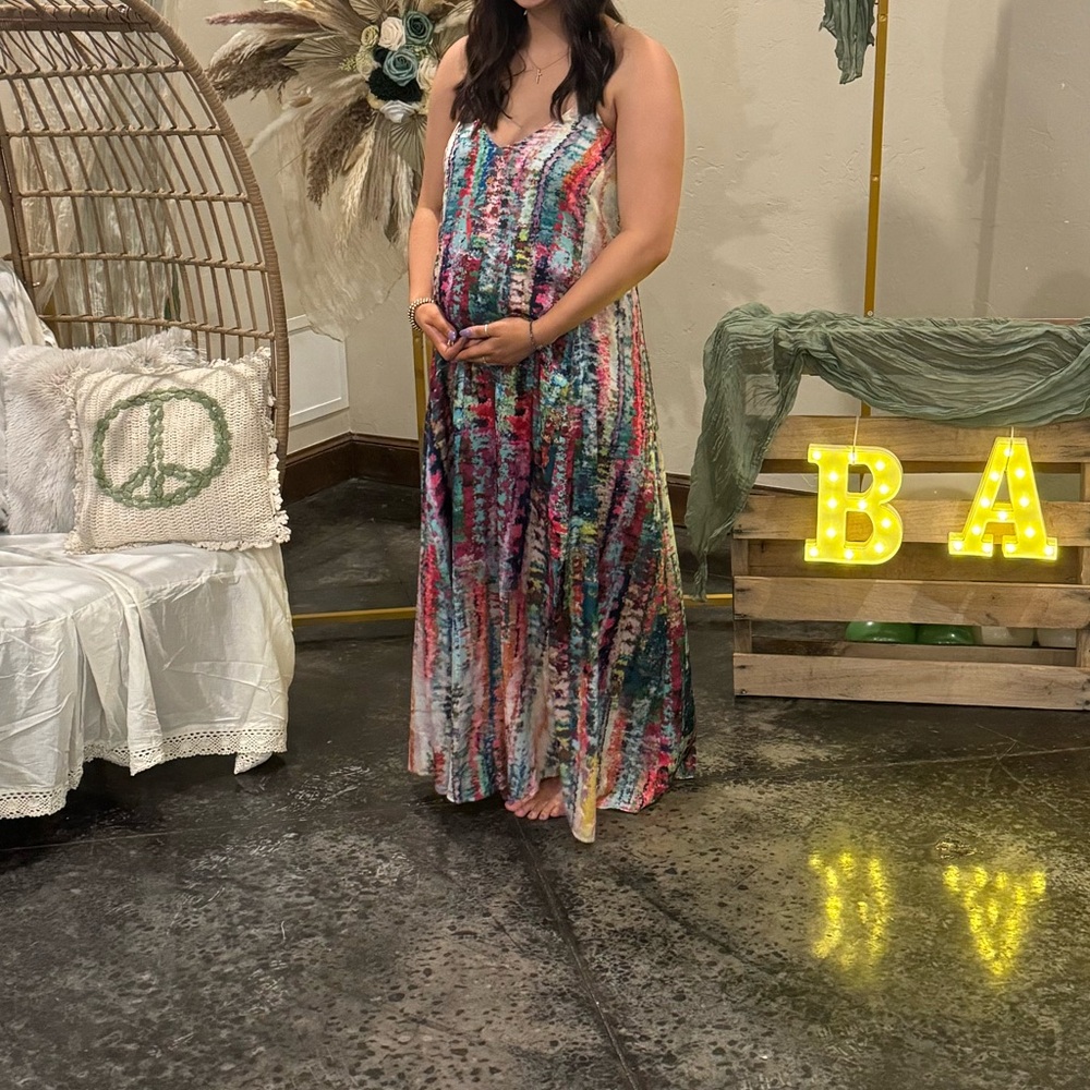 Colorful Maxi Dress